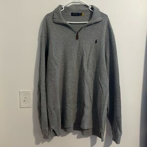 Grey Polo Ralph Lauren quarter zip